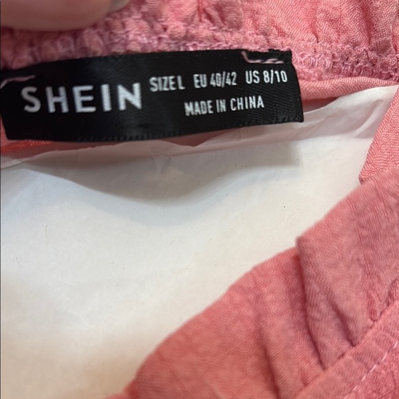 Summer Sale: Pink Ruffled Sleeveless Top - Picture 2 of 3